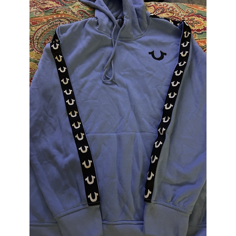 True Religion Hoodie Sweatshirt Navy Blue - Size Large- New